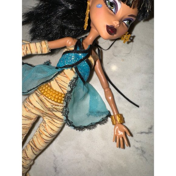 Monster High First Wave Cleo de Nile Daughter of the Mummy 2014 Rare Doll - Picture 2 of 6